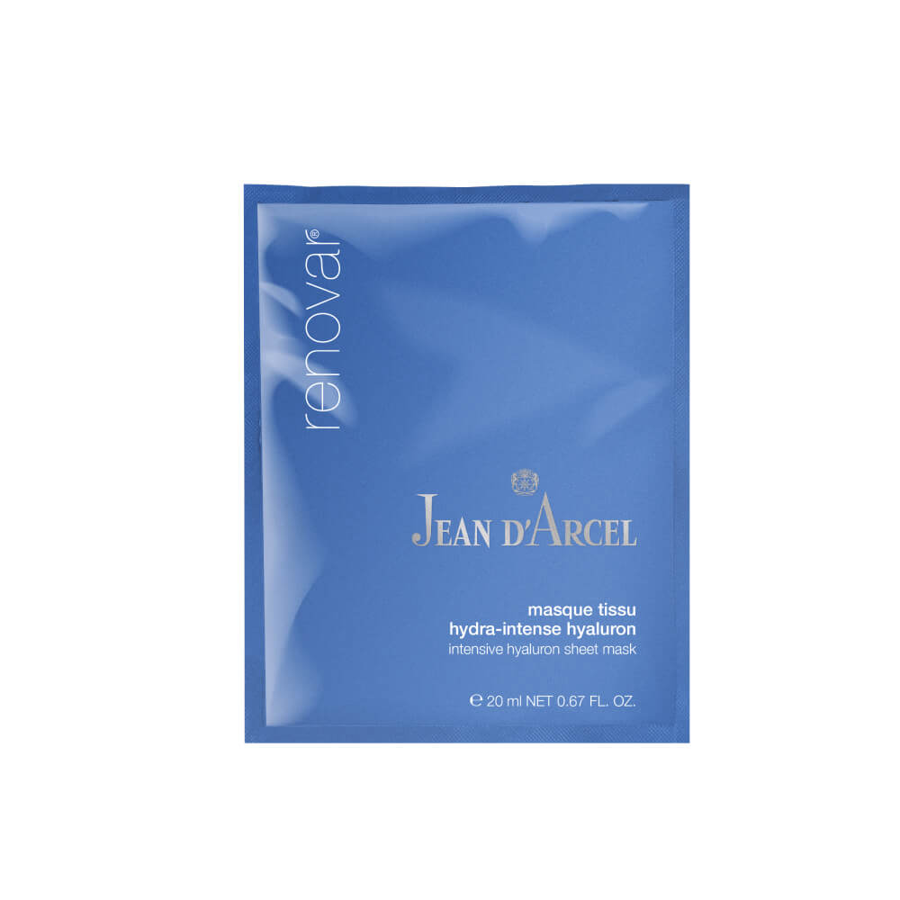 masque tissu hydra-intense hyaluron  - Jean D'Arcel - Professzionális márka Németországból